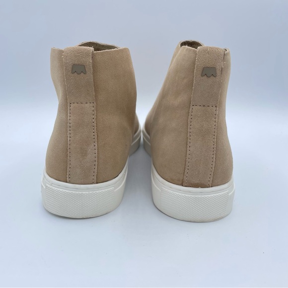 Birdies The Falcon Suede Sneaker Boot 9 Oat - Picture 7 of 16